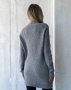 Сірий кашеміровий светр-туніка (3)
