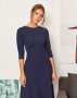 Класична сукня синього кольору (4)