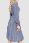 Сукня вільного крою шифонова, колір джинс, 204R701 (4)
