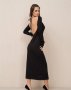 Чорна сукня з відкритою спиною (2)