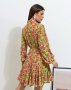 Салатова сукня-сорочка з клинами (2)