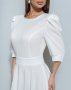 Біла сукня з декоративною спинкою (3)