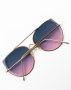 Сонцезахисні окуляри з рожевим градієнтом (2)