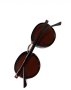 Сонцезахисні окуляри темно-коричневого кольору (2)