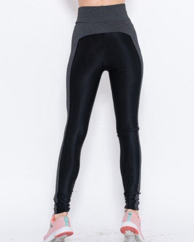 Bonita Чорні з темно-сірими вставками спортивні штани 13026-01 - SvitStyle