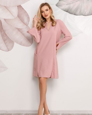 Bonita Рожева сукня з розрізами 27352-01 - SvitStyle