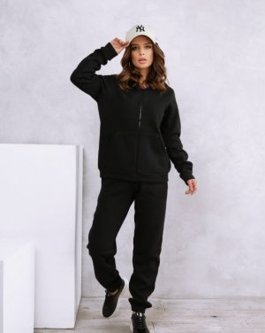 Bonita Чорний теплий костюм з батальної серії 31607-01 - 8329209 - SvitStyle