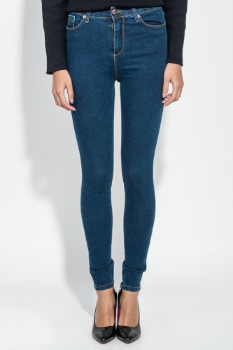 Жіночі джинси приталеного крою колір Синій 282F009 - SvitStyle