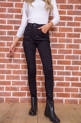 Стрейчеві жіночі джинси чорного кольору 167R2023-3 - 8570804 - SvitStyle