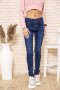 Сині джинси скінні жіночі 129R806-1 (1)