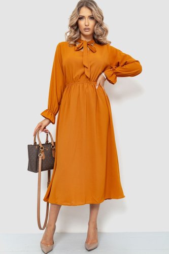 Нарядне плаття, колір бежевий, 204R601 - SvitStyle