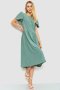 Сукня вільного крою, колір оливковий, 230R033 (1)