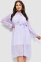 Сукня шифонова, колір бузковий, 204R721-1 (1)