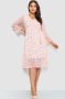Сукня шифонова, колір рожевий, 204R1876-1 (1)