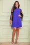 Сукня, колір фіолетовий, 172R39-1 (1)