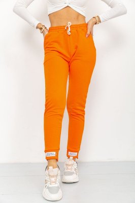 Спортивні штани жіночі демісезонні, колір помаранчевий, 226R025 - 8578040 - SvitStyle