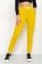 Спортивні штани жіночі демісезонні, колір жовтий, 226R025 (1)