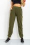 Спортивні штани жіночі, колір темно-зелений, 206R001 (1)