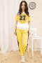 Жіночий прогулянковий костюм, колір Жовтий 167R25-1 (1)