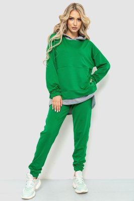 Спортивний костюм жіночий обманка, колір зелений, 102R329 - 8578183 - SvitStyle