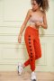 Жіночі спортивні штани, з принтом Серце, колір теракотовий, 102R212 (1)