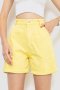 Джинсові шорти жіночі, колір жовтий, 214R1035 (1)