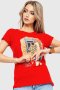 Жіноча футболка, колір червоний, 190R103 (1)