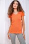 Жіноча футболка для спорту, помаранчевого кольору, 117R128 (1)