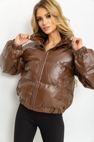 Куртка жіноча демісезонна, колір коричневий, 198R7878 - SvitStyle