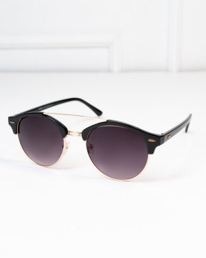 Чорні сонцезахисні окуляри клабмайстри - 8616145 - SvitStyle