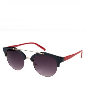 Чорно-червоні окуляри клабмайстри - 8616153 - SvitStyle