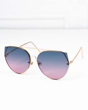 Сонцезахисні окуляри з рожевим градієнтом - SvitStyle