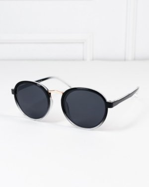 Сонцезахисні окуляри темно-сірого кольору - SvitStyle