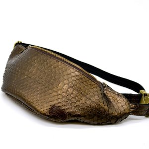 Напоясная сумка з ексклюзивної шкіри пітона REP-3036-4lx TARWA  - SvitStyle