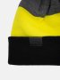 Шапка Custom Wear Tricolor з бумбоном графіт з жовтим, чорним [[optionset1]] (4)