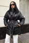 Зимова стьогана куртка у чорному кольорі м. Харків (1)