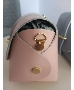 Жіноча шкіряна сумка Patrizia Piu 04-004, Світло-рожевий (3)