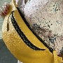 Жіноча сумка на пояс шкіряна бананка TARWA 36, Рожевий (17)