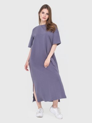 Сукня для жінок довга з коротким рукавом літня, S - 8579006 - SvitStyle