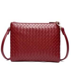 Женская сумка-клатч из кожезаменителя AMELIE GALANTI A991503-01-red - SvitStyle