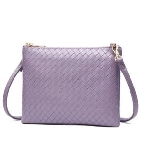Женская сумка-клатч из кожезаменителя AMELIE GALANTI A991503-01-purple - SvitStyle