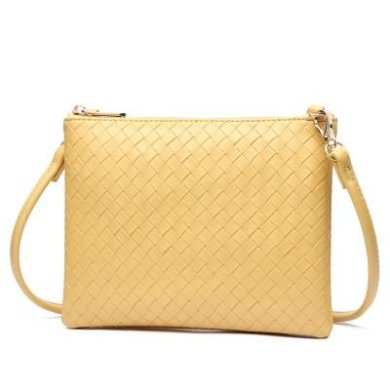 Женская сумка-клатч из кожезаменителя AMELIE GALANTI A991503-01-yellow - SvitStyle