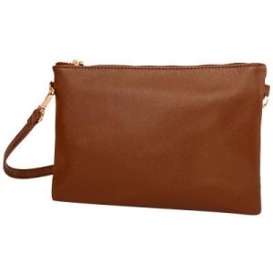 Женская сумка-клатч из кожезаменителя AMELIE GALANTI A991705-brown - SvitStyle