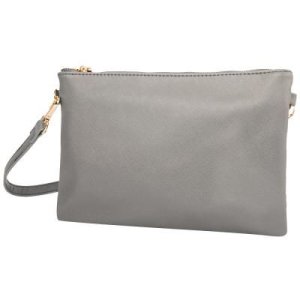 Женская сумка-клатч из кожезаменителя AMELIE GALANTI A991705-grey - SvitStyle