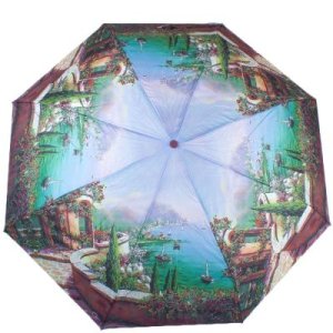 Зонт женский механический компактный облегченный MAGIC RAIN (МЭДЖИК РЕЙН) ZMR1224-4 - 8504103 - SvitStyle