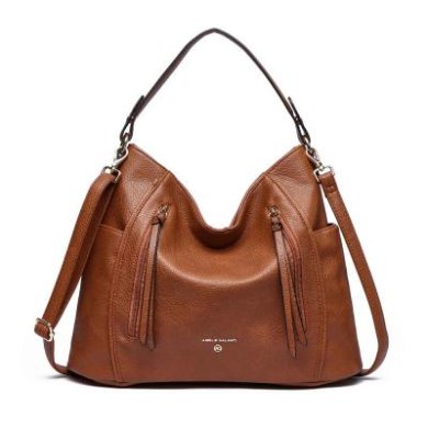 Женская сумка  кожезаменителя AMELIE GALANTI A991765-brown - SvitStyle