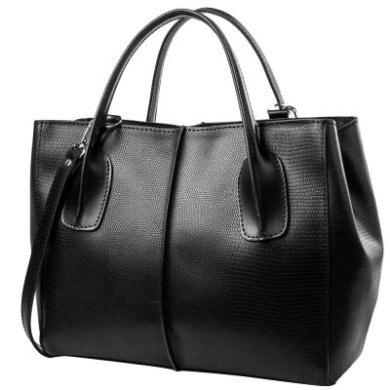 Женская кожаная сумка ETERNO AN-031-black - SvitStyle