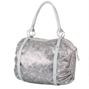 Женская повседневно-дорожная сумка из качественного кожезаменителя  LASKARA LK-10251-silver-snake - 8541047 - SvitStyle