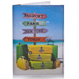 Женская обложка для паспорта PASSPORTY  KRIV026 - 8595587 - SvitStyle