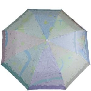 Зонт женский механический компактный  FULTON  FULL761-London-Map - 8599667 - SvitStyle